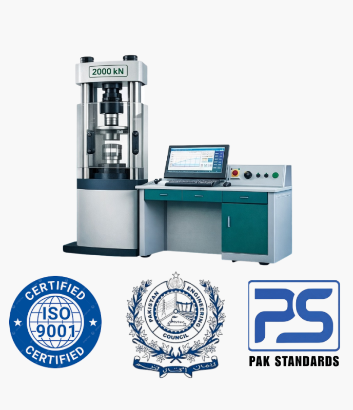 PAK Standards – Your Trusted Civil Material Testing Partner in Islamabad PAK Standards is providing reliable & accurate civil material testing services with modern laboratory equipment and a professional engineering team to ensure quality, safety, and compliance in every project.
